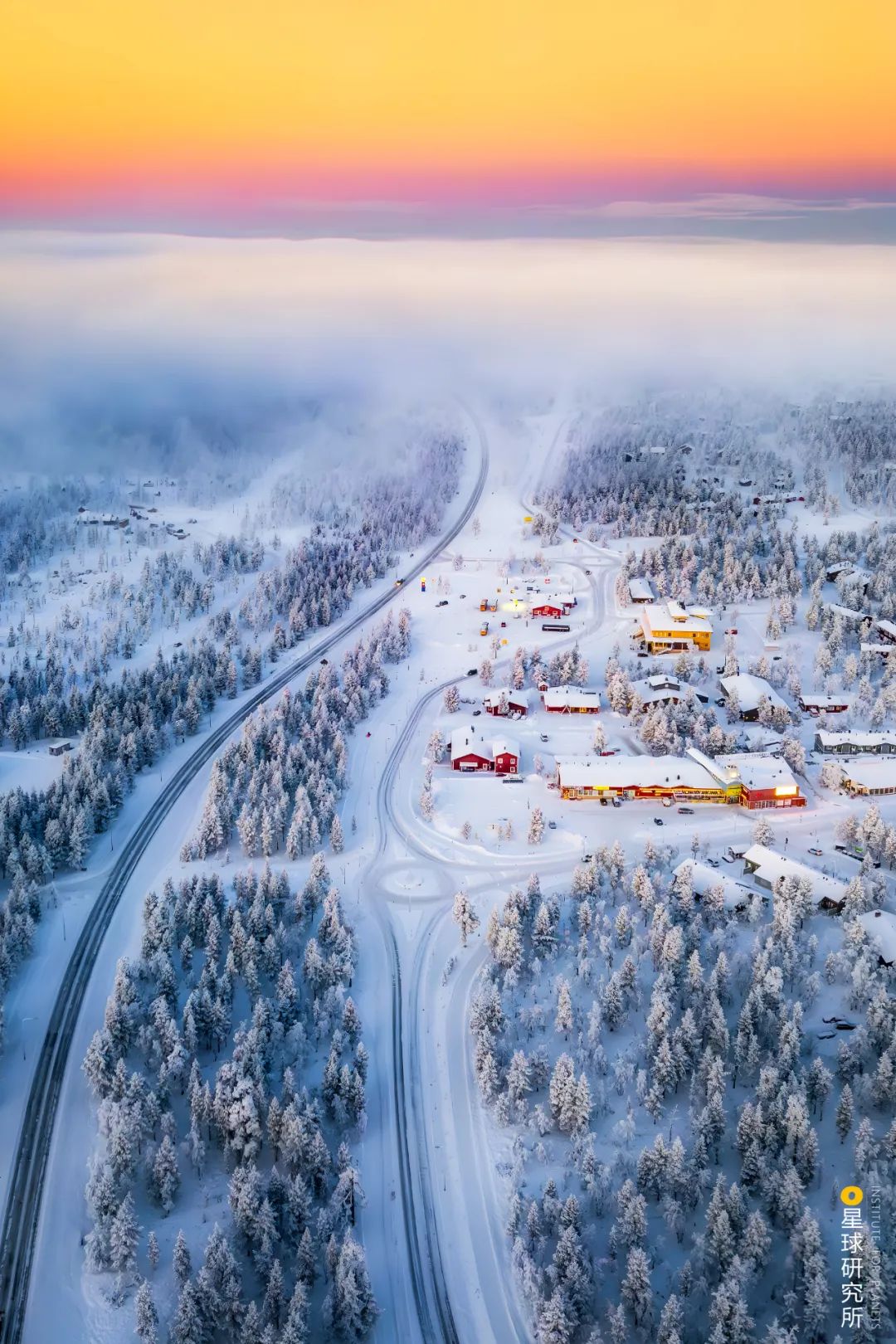 北欧雪景最美的地方图片