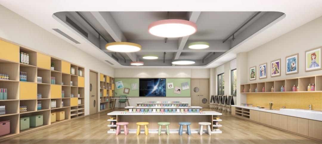 江山雲起幼儿园位于义乌市江滨北路与赵宅路交叉口,隶属于义乌市实验