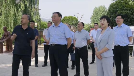 杨骁到宜阳县调研乡村振兴和平安建设工作