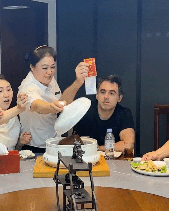 奥沙利文:昆山,满分!