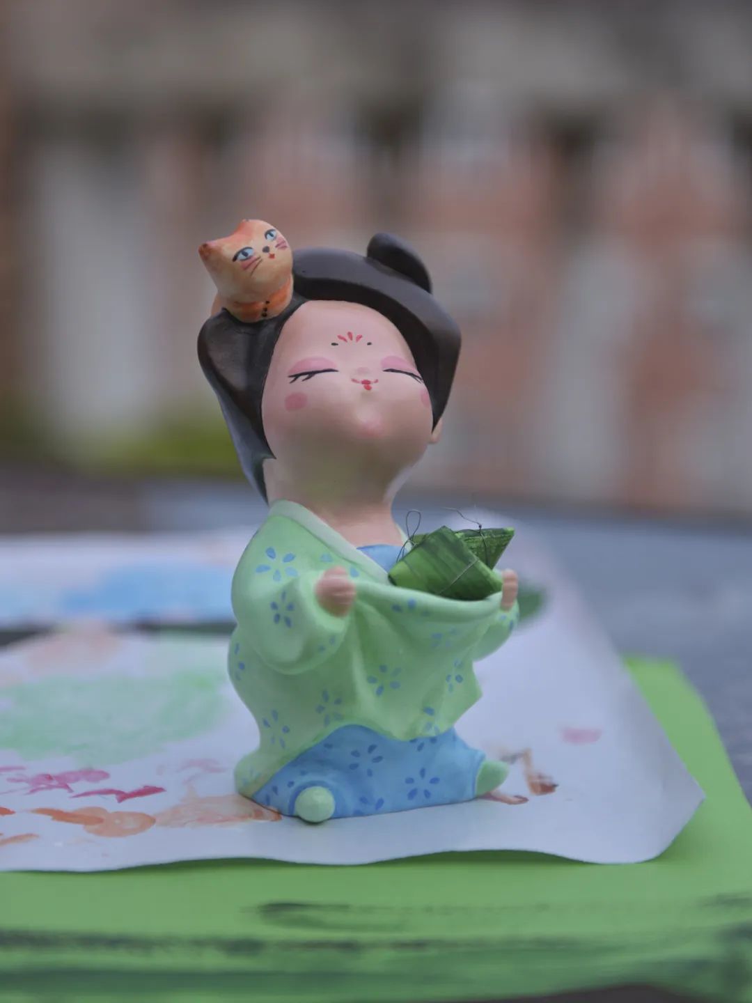 "艾香彩韵·安康端午"唐代仕女俑创意亲子工作坊