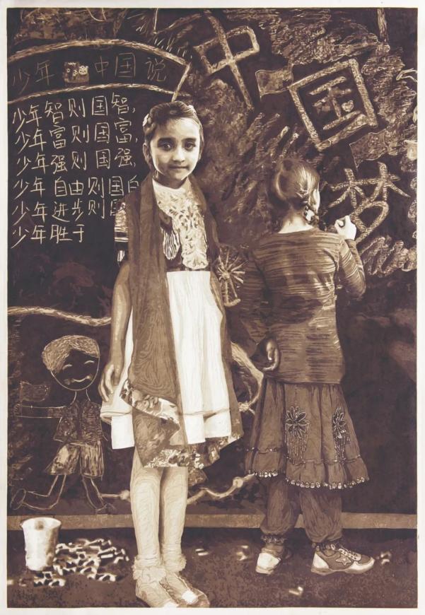 作品欣赏 | "致敬戈壁母亲"全国女画家美术作品展作品合集(三)