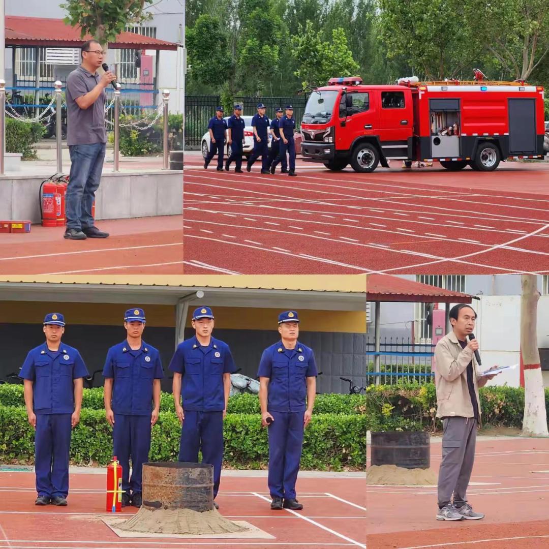 安全记于心 操练在于行——七间房乡应急办走进七间房中学,共筑校园