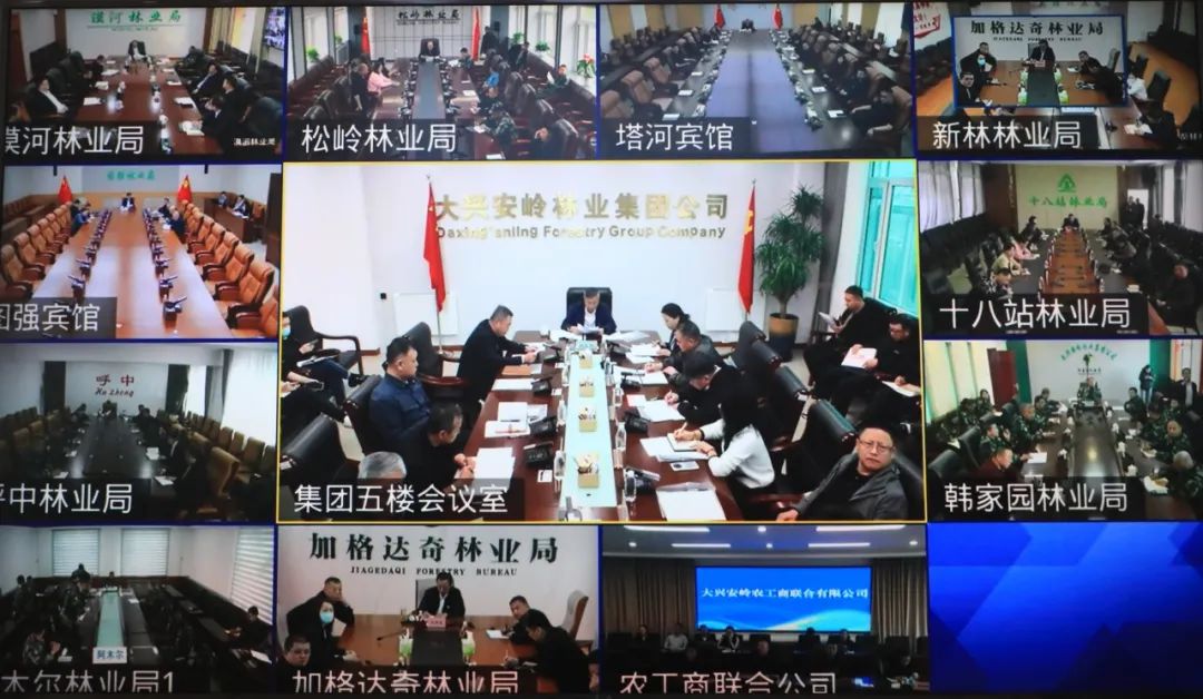 【加林聚焦】加格达奇林业局收听收看2024年集团林下