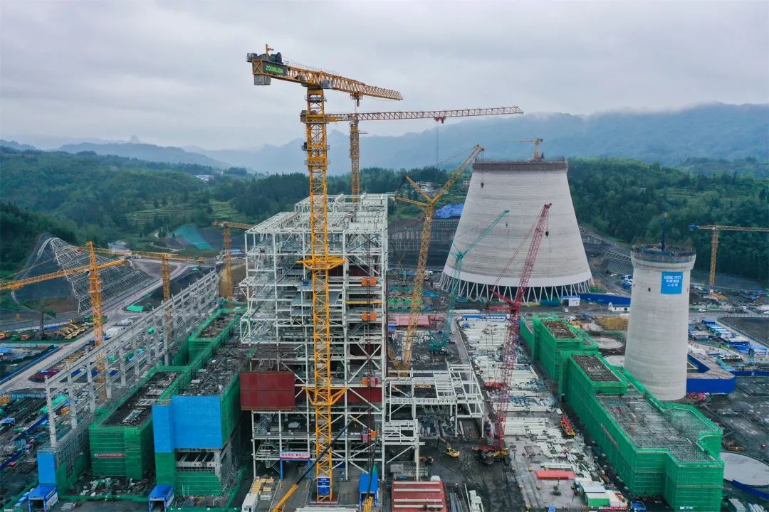 该项目规划建设装机规模2070mw其中国家电投贵州金元织金"上大压小"