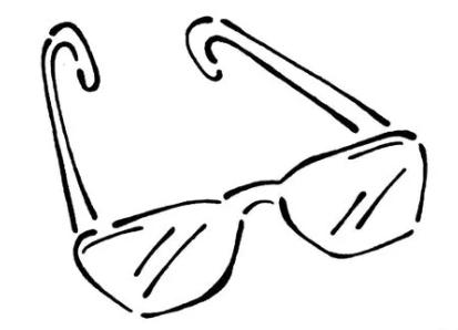 而成的具有一个或多个曲面的透明材料,打磨后常与眼镜框装配成眼镜