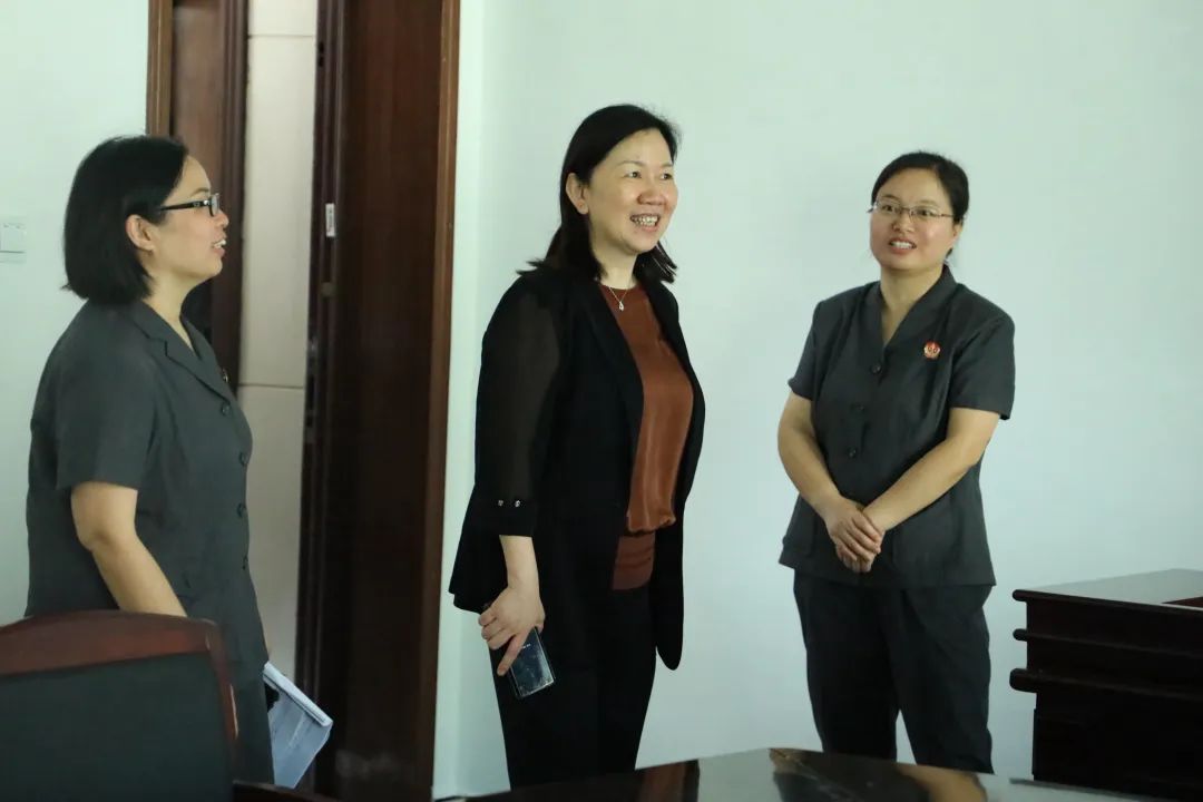 娄底中院到涟源法院调研"枫桥式人民法庭"创建工作
