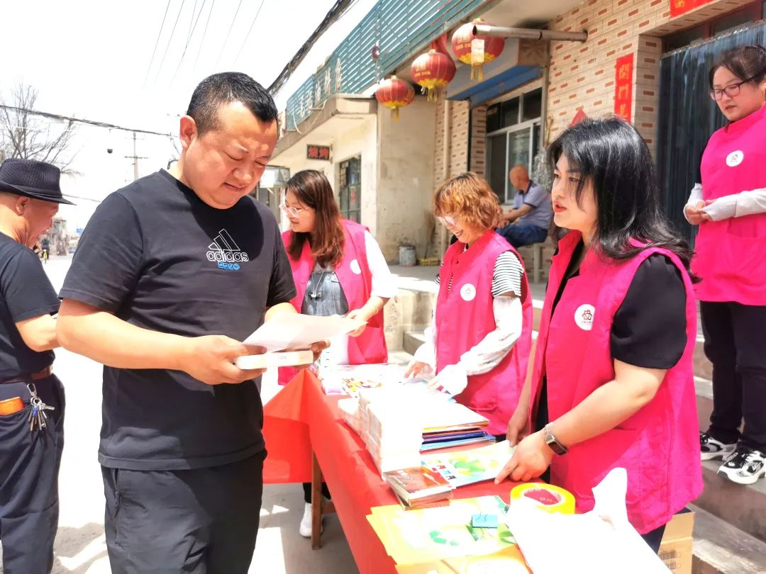七里河区妇联开展反诈知识宣传进乡村活动