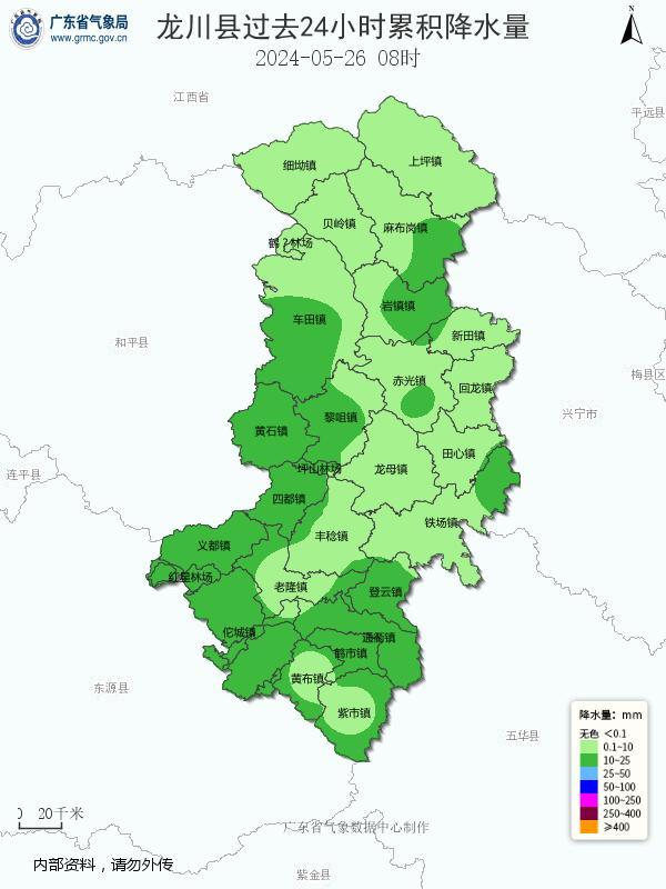 最新!龙川今天有雷阵雨局部大雨或暴雨,需防范次生灾害