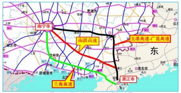 广西路建集团参与建设的南宁-湛江高速公路南宁至博白那卜段(简称南湛