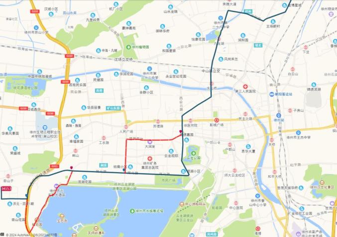 徐州80路公交车路线图图片