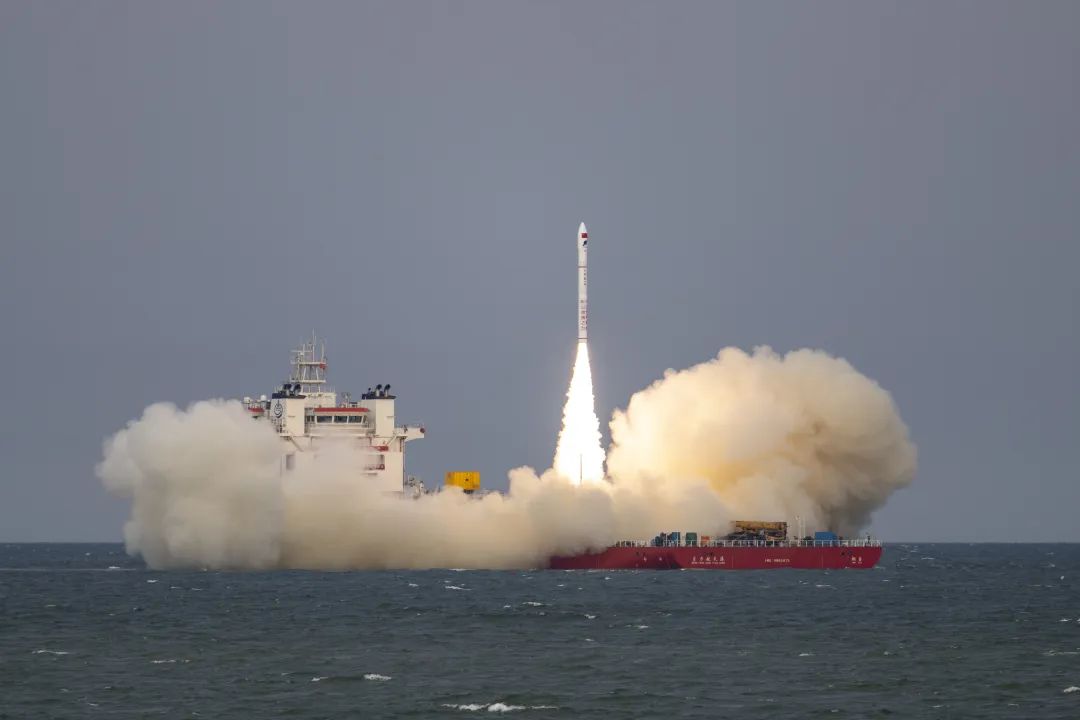 谷神星一号海射型遥二运载火箭发射成功