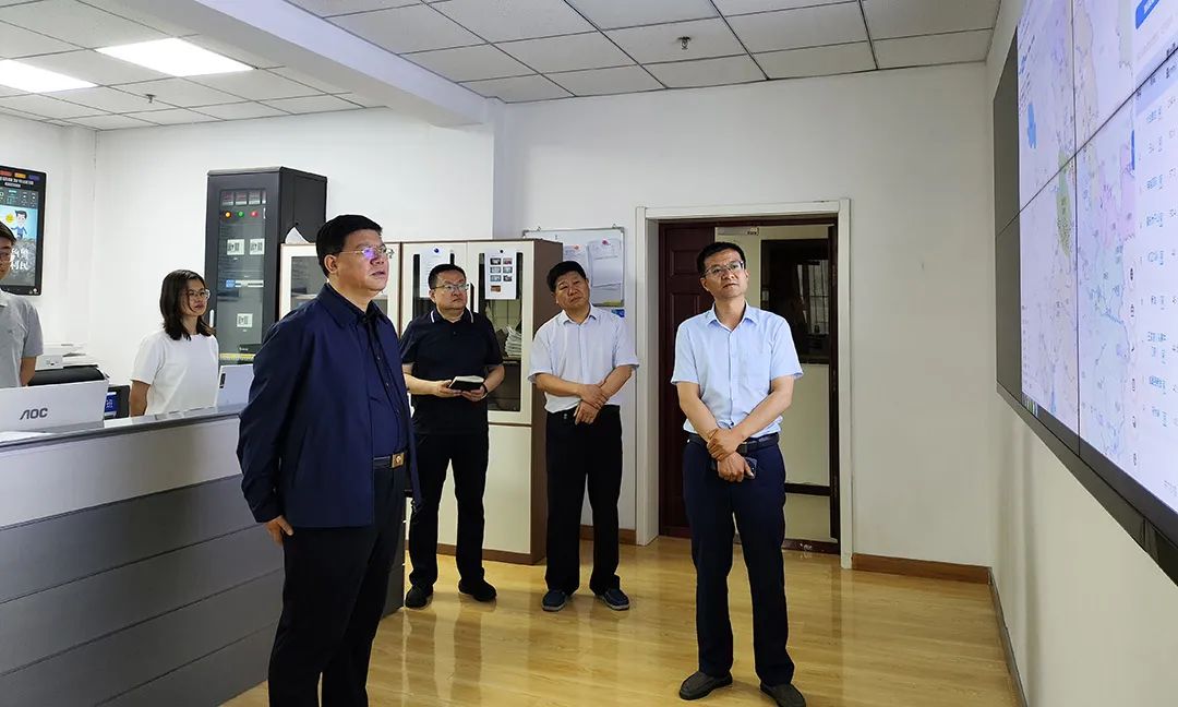 5月29日,省水利厅党组书记,厅长牛军到省水利厅总