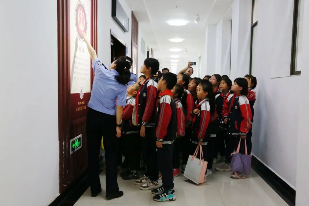 小小少年进法院  普法学法零距离