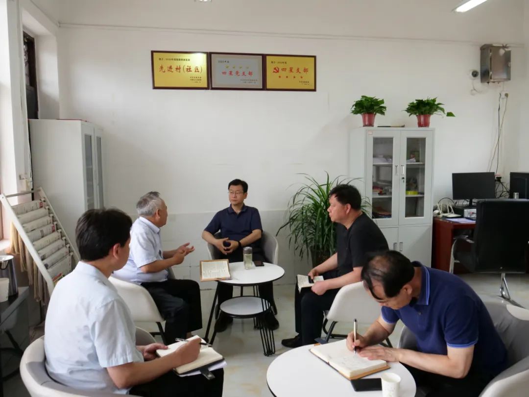 付涛到盐镇乡调研