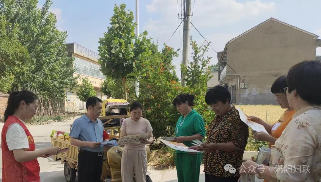 【扫黄打非】涡阳县店集镇妇联:"护苗61绿书签"活动进行时