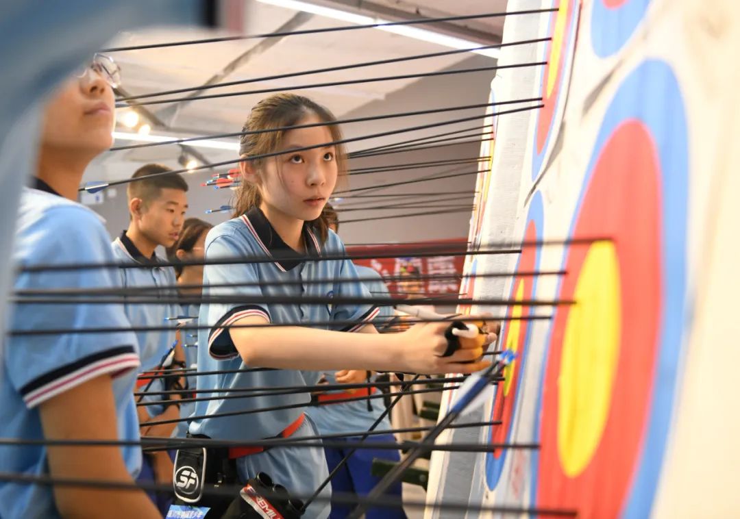 儿童友好丨百余名射手亮"箭" 银川市青少年射箭锦标赛收弓
