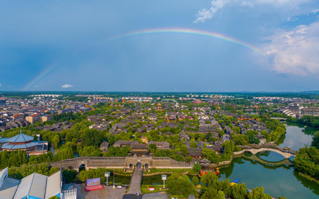 成为国内外游客争相前往的旅游胜地国家5a级旅游景区台儿庄古城每逢