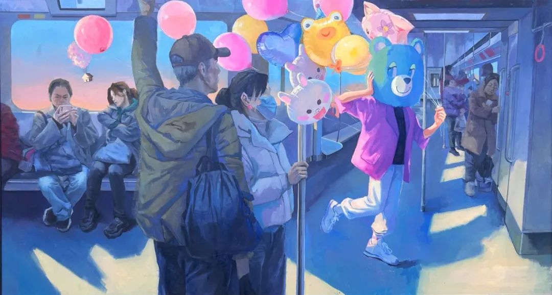 布面油画 240×130cm指导教师:何东雕塑作品展示(部分)▲王伊琳