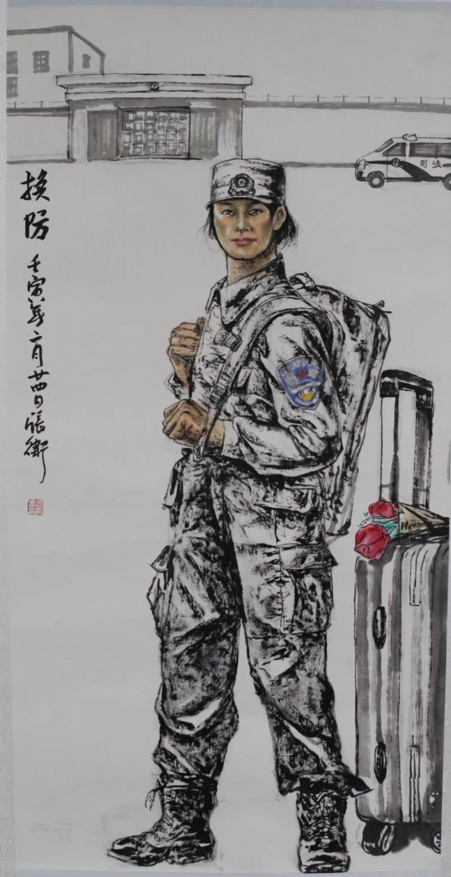 《社戒社康》绘画作品让我们以书画为媒,为时代而歌,共同为禁毒代言