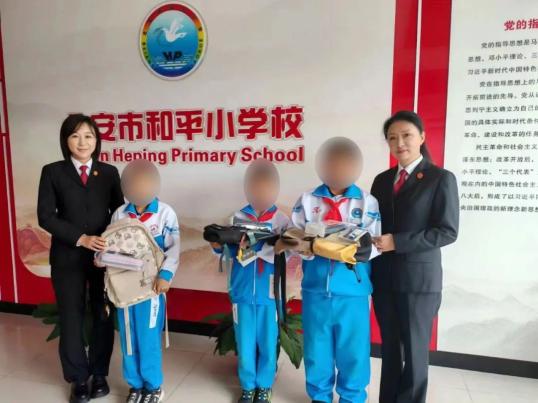 【法治副校长】北安法院:法治副校长,情暖六一