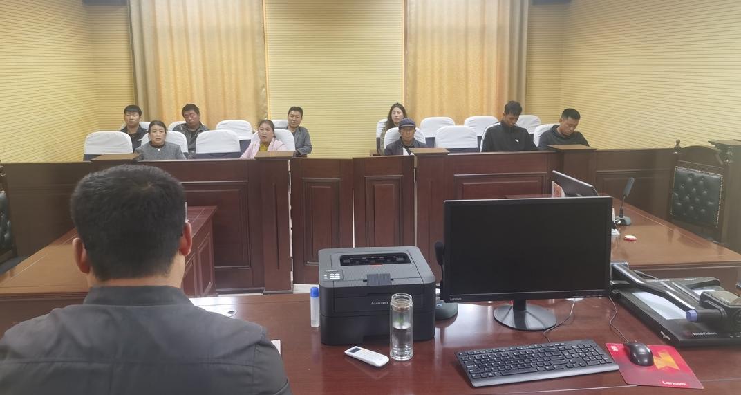 保护未成年人健康,维护青少年权益——岷县人民法院蒲麻人民法庭邀请