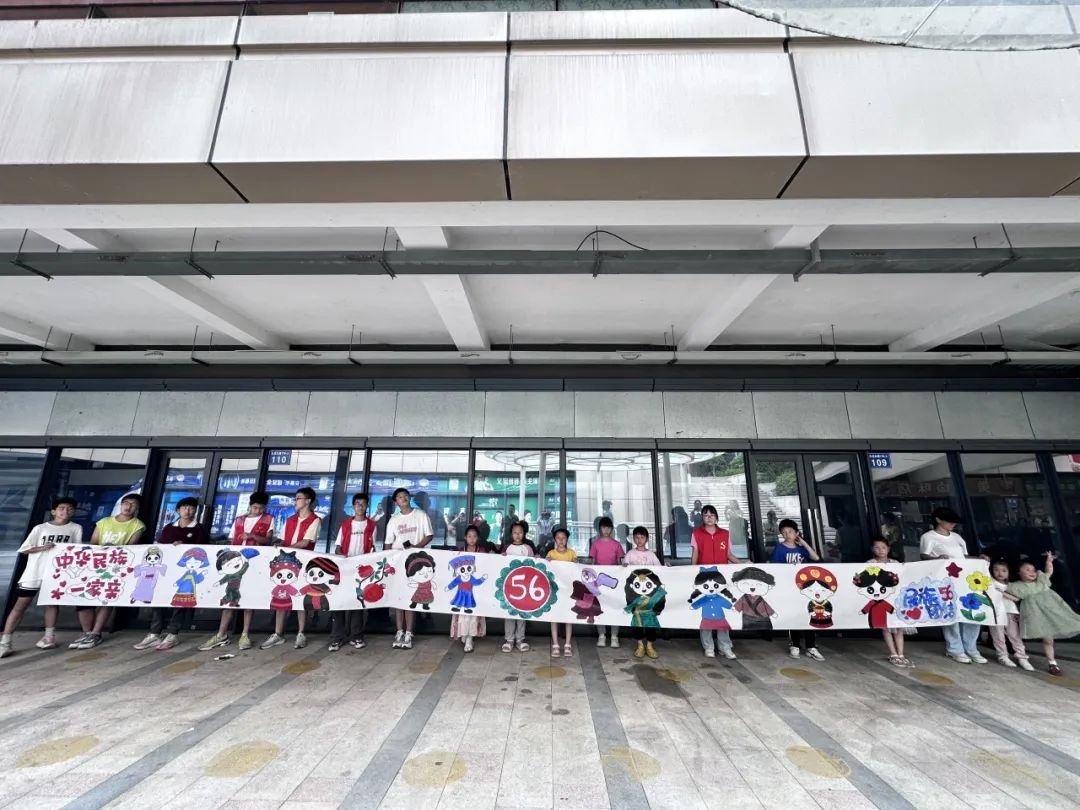 【乡镇动态】银湖街道开展"童心共绘华夏情"主题活动