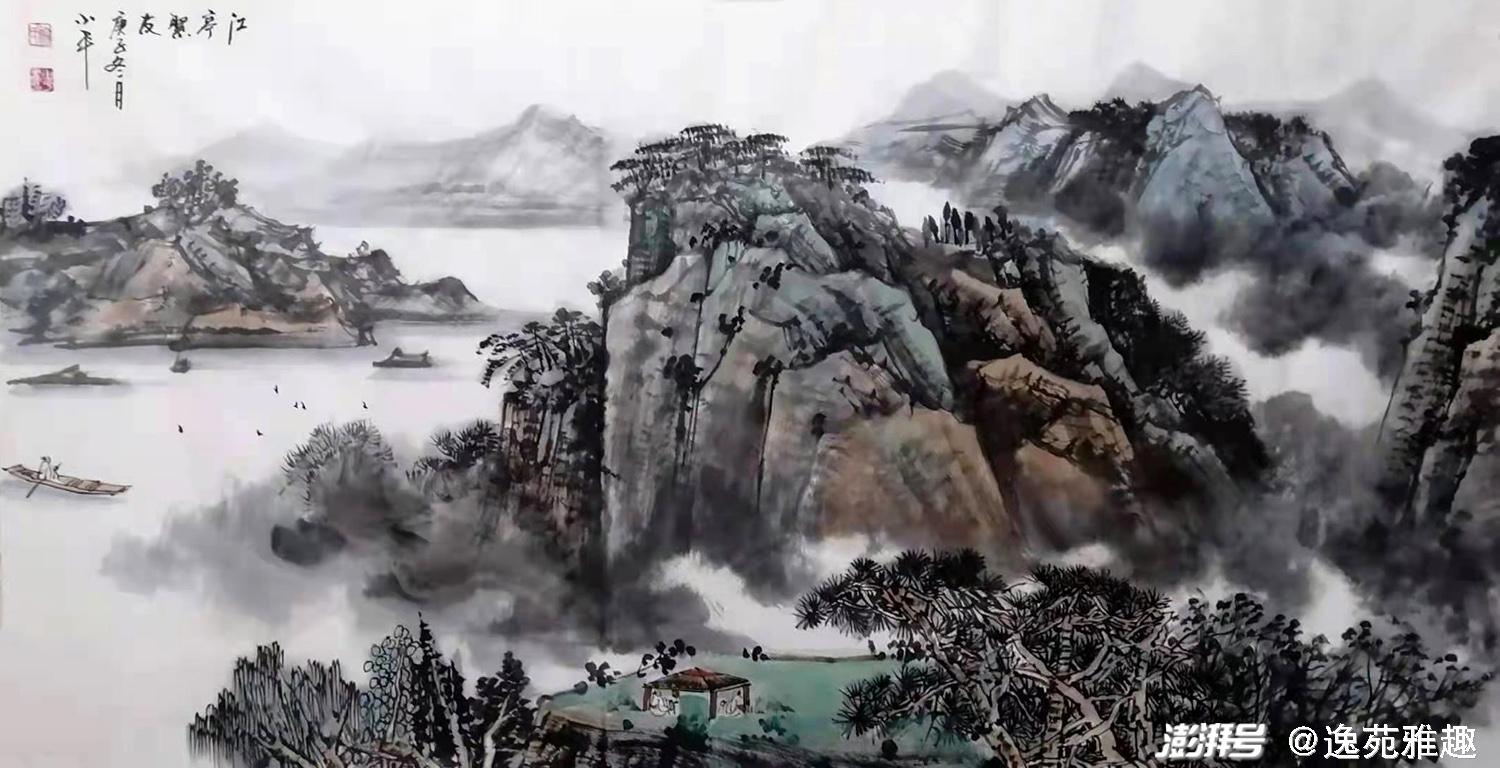 许小平画作,四季雅韵,水墨丹青_澎湃号·湃客_澎湃新闻-The Paper