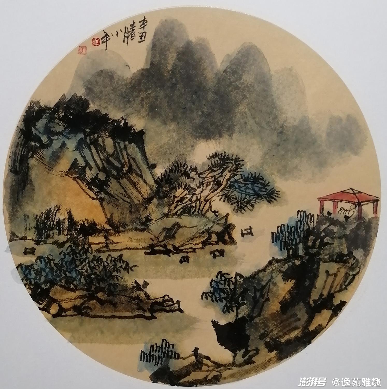 许小平画作,四季雅韵,水墨丹青_澎湃号·湃客_澎湃新闻-The Paper