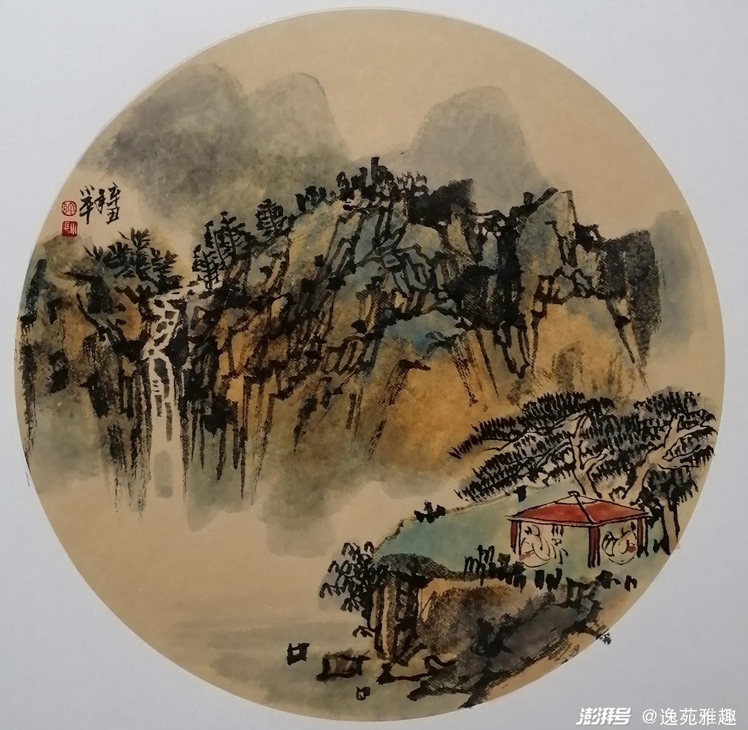 许小平画作,四季雅韵,水墨丹青_澎湃号·湃客_澎湃新闻-The Paper