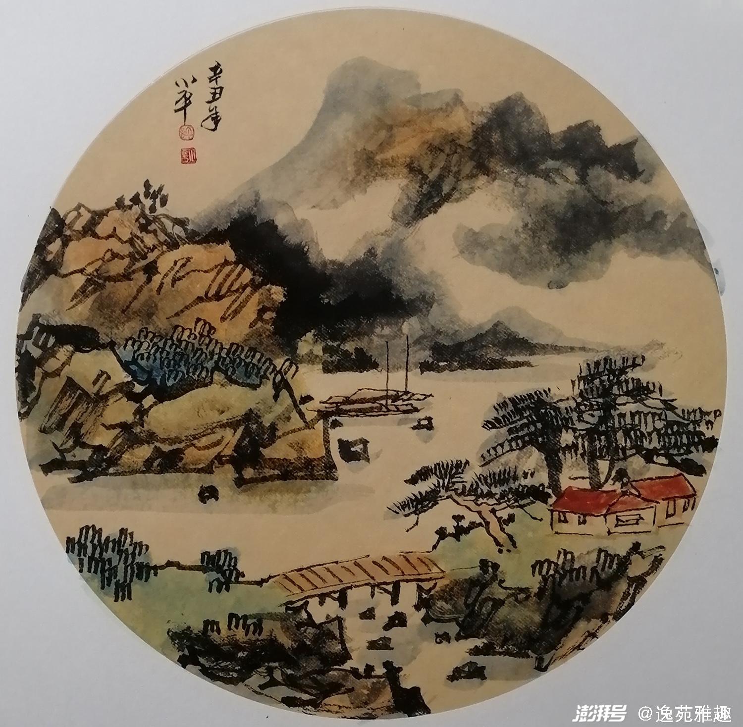 许小平画作,四季雅韵,水墨丹青_澎湃号·湃客_澎湃新闻-The Paper
