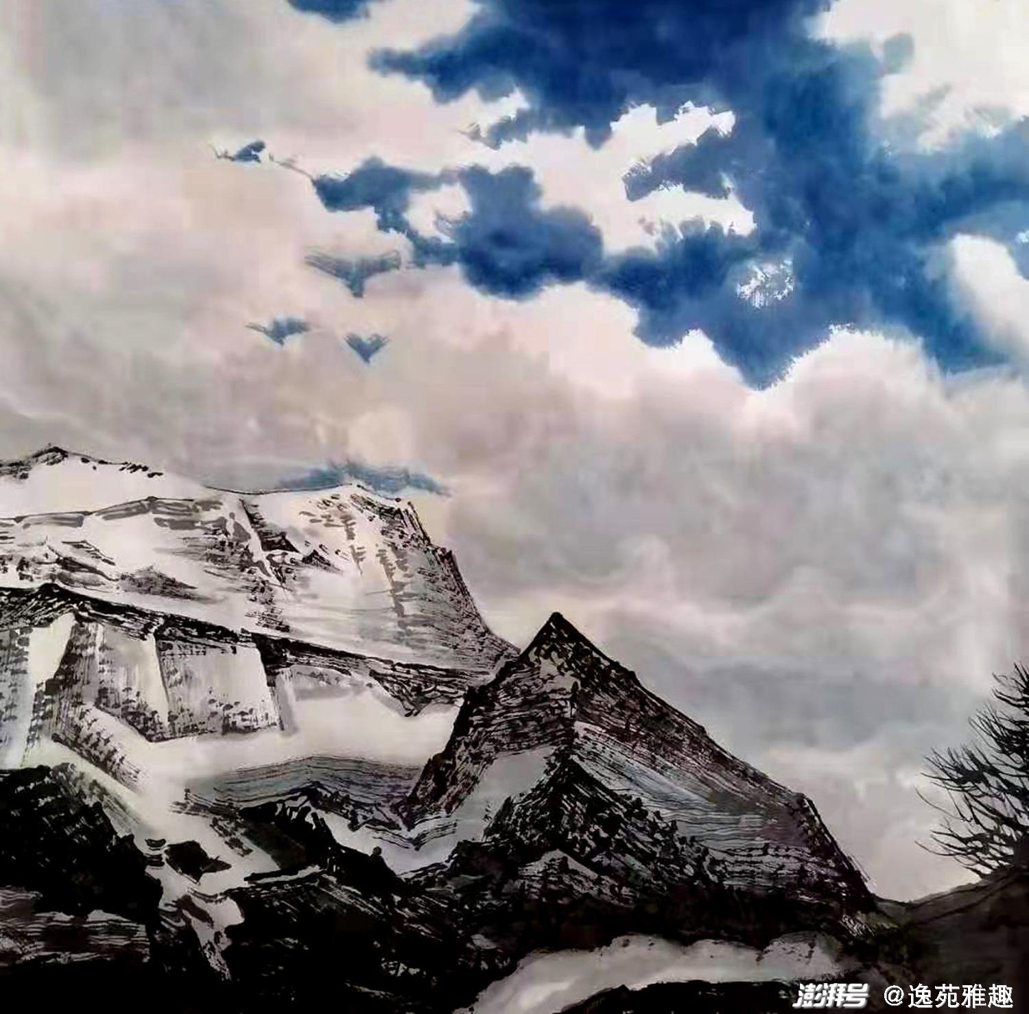 许小平画作,四季雅韵,水墨丹青_澎湃号·湃客_澎湃新闻-The Paper
