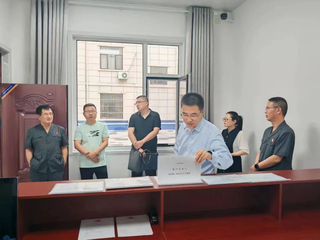 李海军到四十铺法庭调研