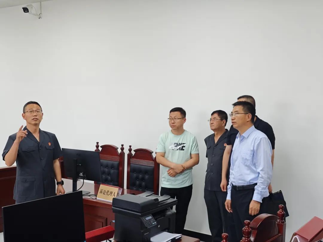 李海军到四十铺法庭调研