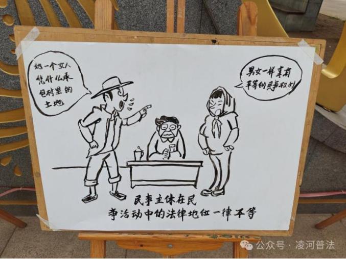 选择《民法典》中与群众生活关联大的法律条款作为漫画主题,以通俗易