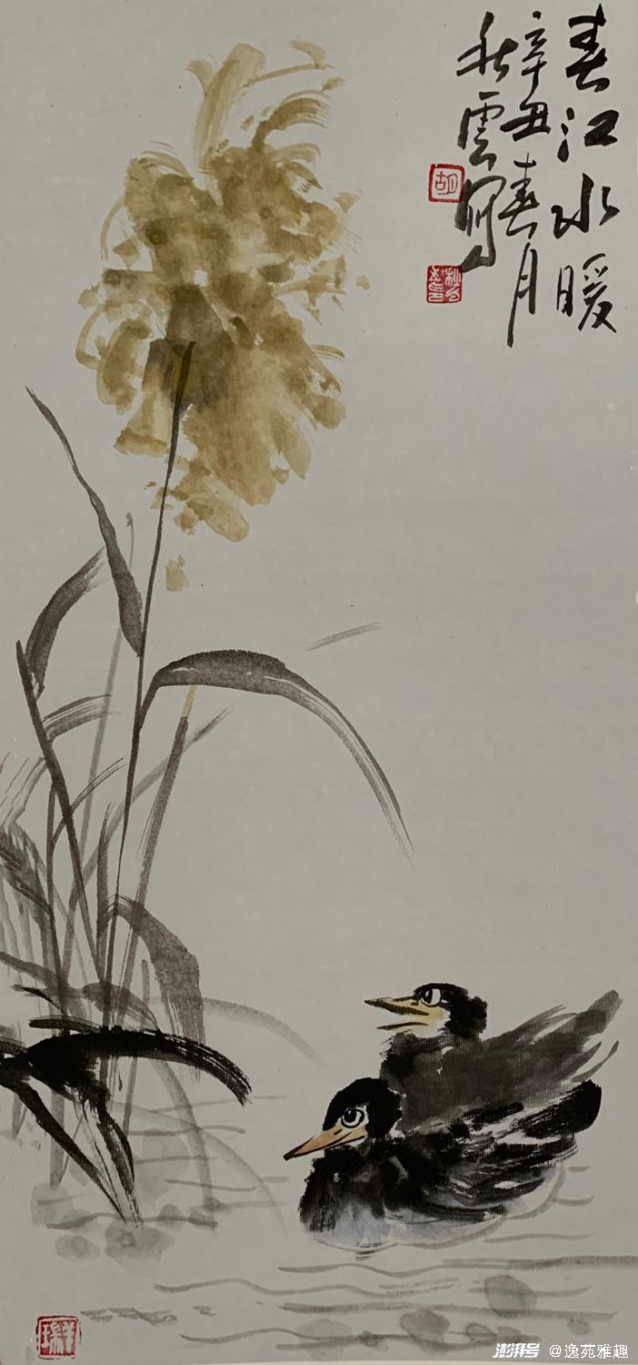 胡秋云写意花鸟:笔墨生花绘自然,诗意流转暖人心