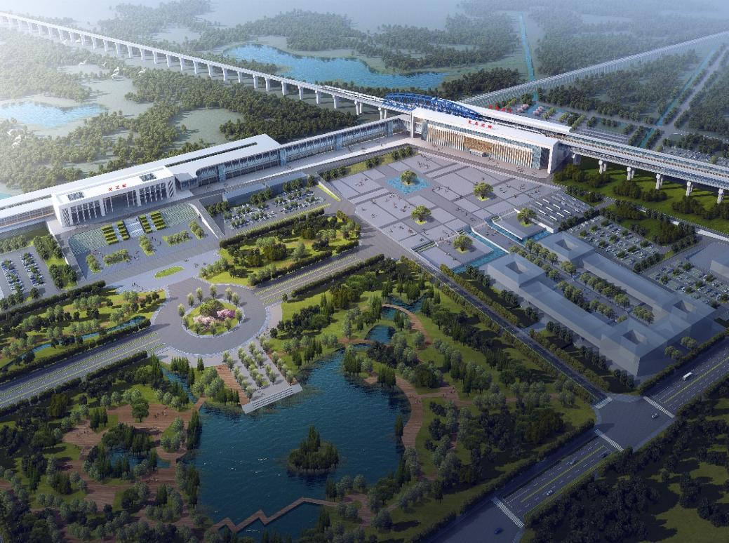 效果图抢鲜看!这条高铁新建站房亮相