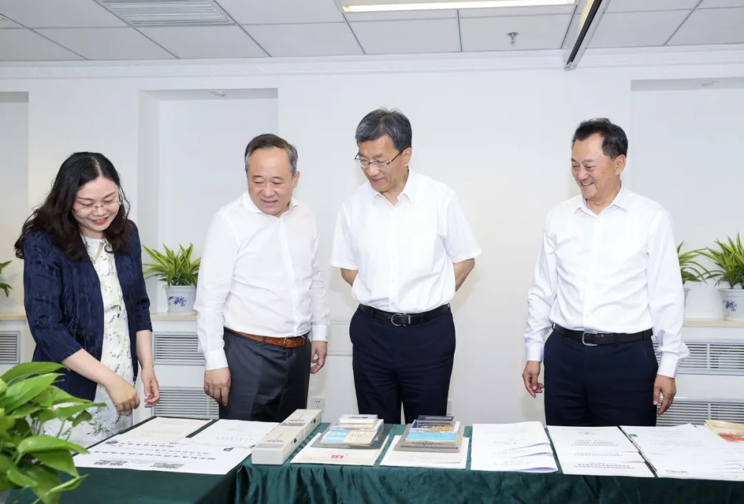 怀进鹏调研中国地质大学(北京),北京语言大学