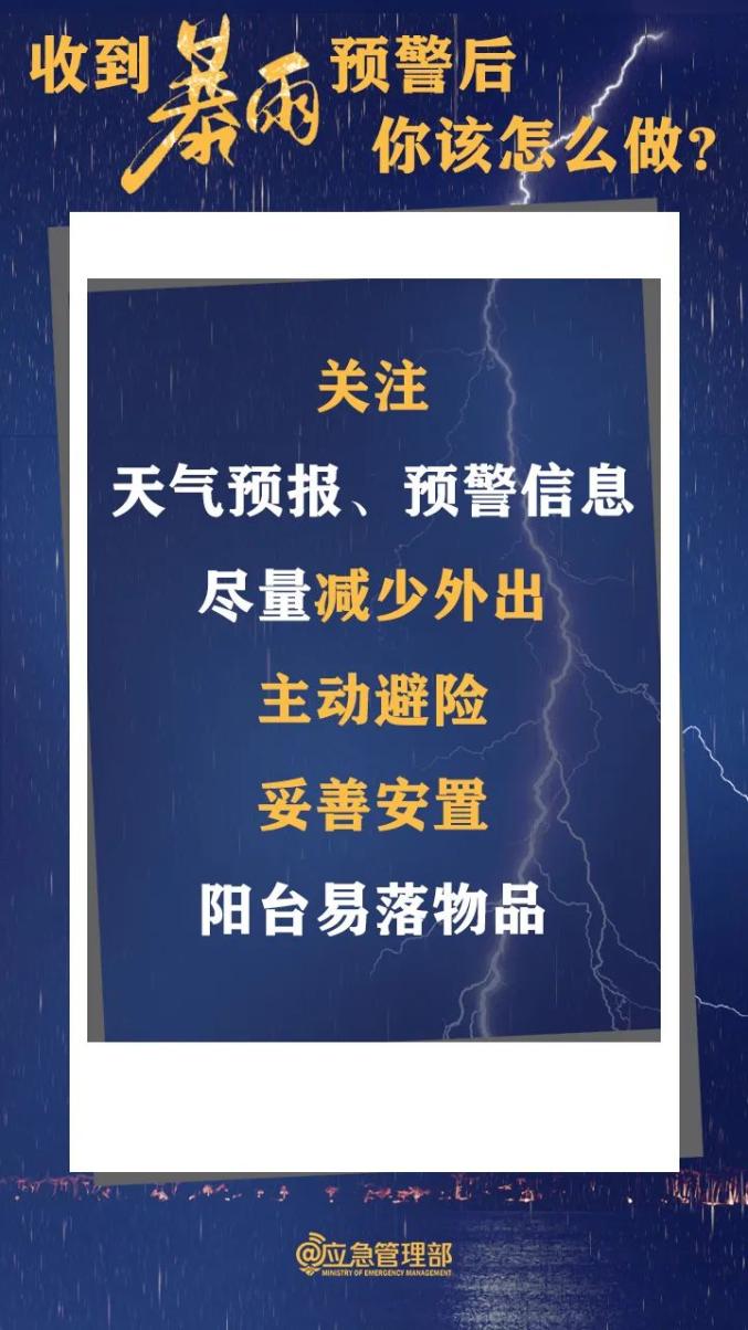暴雨来袭!@江门师生家长,请留意最新预警信号及停课指引!
