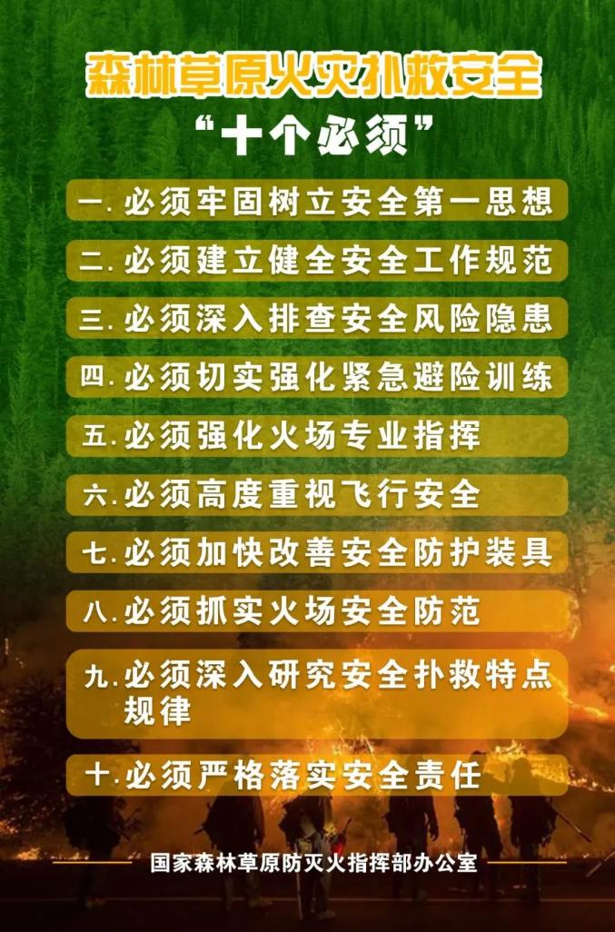 【森林草原防灭火】请记牢!森林草原防灭火知识!