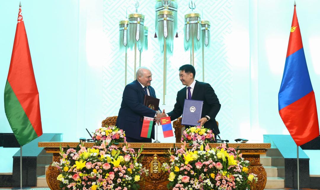 蒙白两国签署多项协议 将扩大双方多领域关系据蒙古国总统府消息,6月3