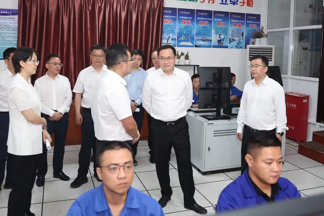 洪湖鹏调研能耗"双控"工作