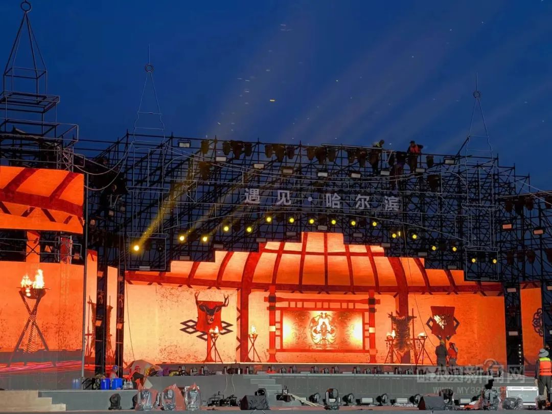 再探江上大舞台 3d实景光效震撼又超燃丨《遇见·哈尔滨》历史文化大