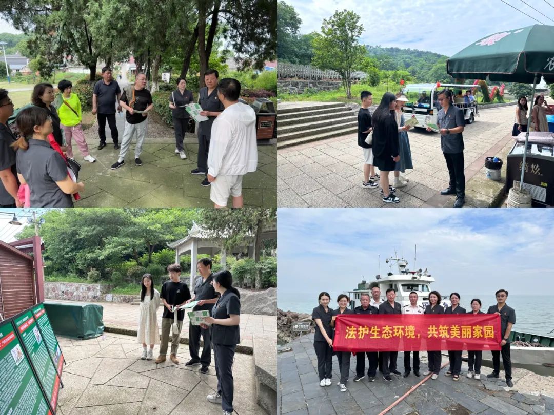 合铁法院人立足环资审判工作,通过巡回审判,以案释法,部门联动,社区