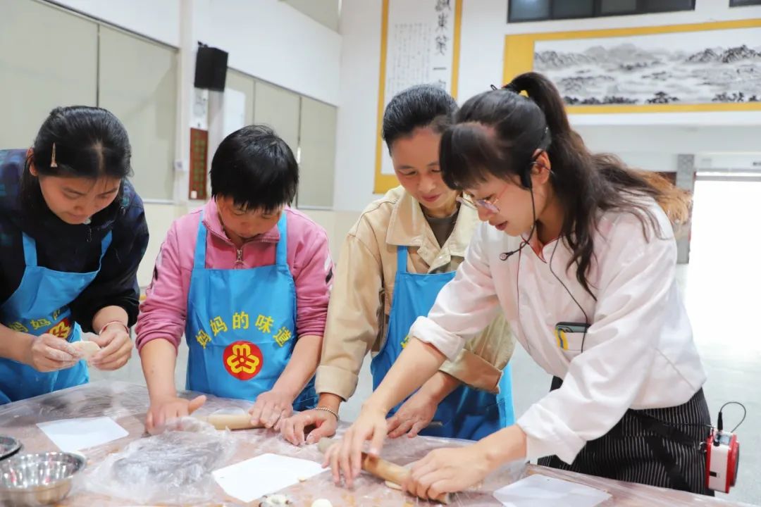 巾帼共创丨首期"妈妈的味道"乡村厨娘"面点技能培训开班啦