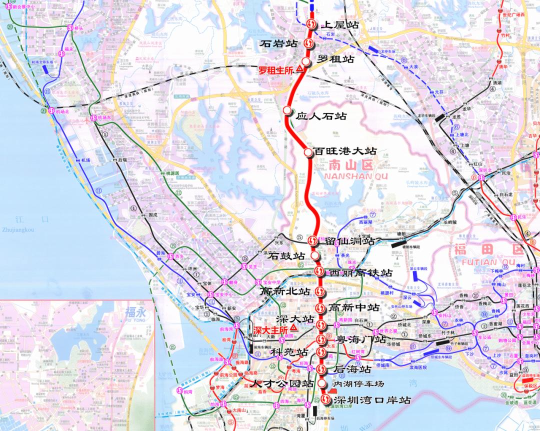 深圳地铁25号线站点曝光!打工人:13号线什么时候通车