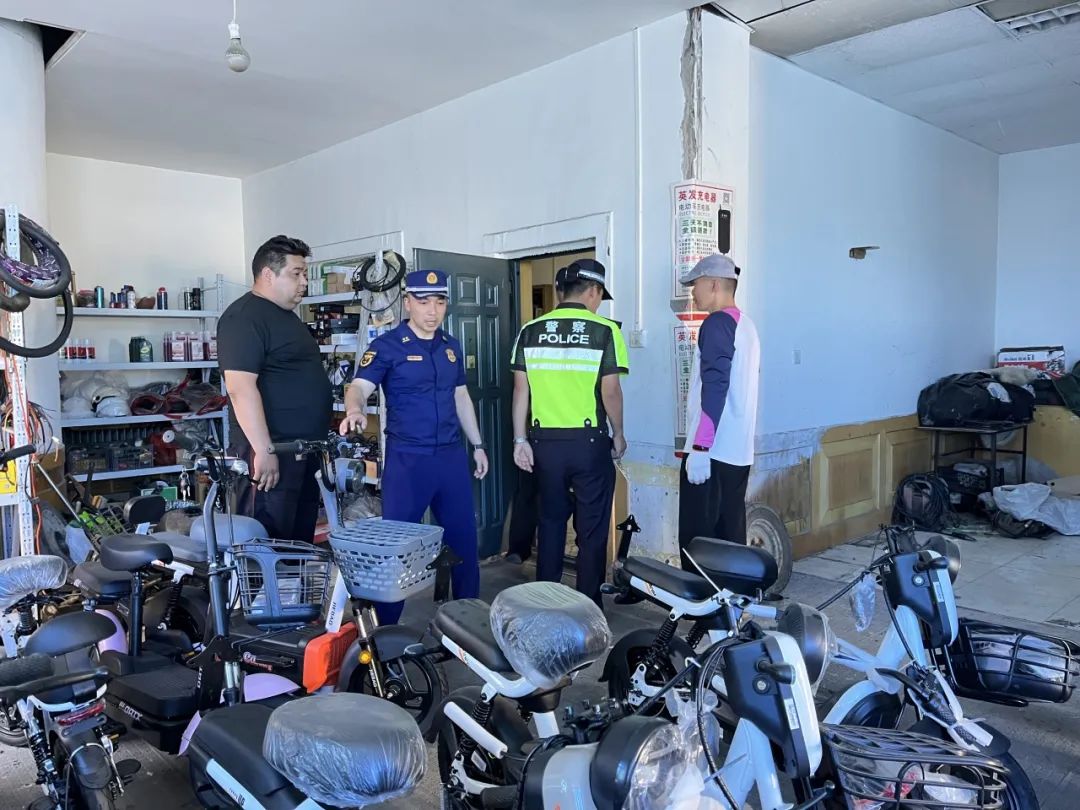 新疆全区统一开展电动自行车安全隐患全链条整治联合检查行动(三)