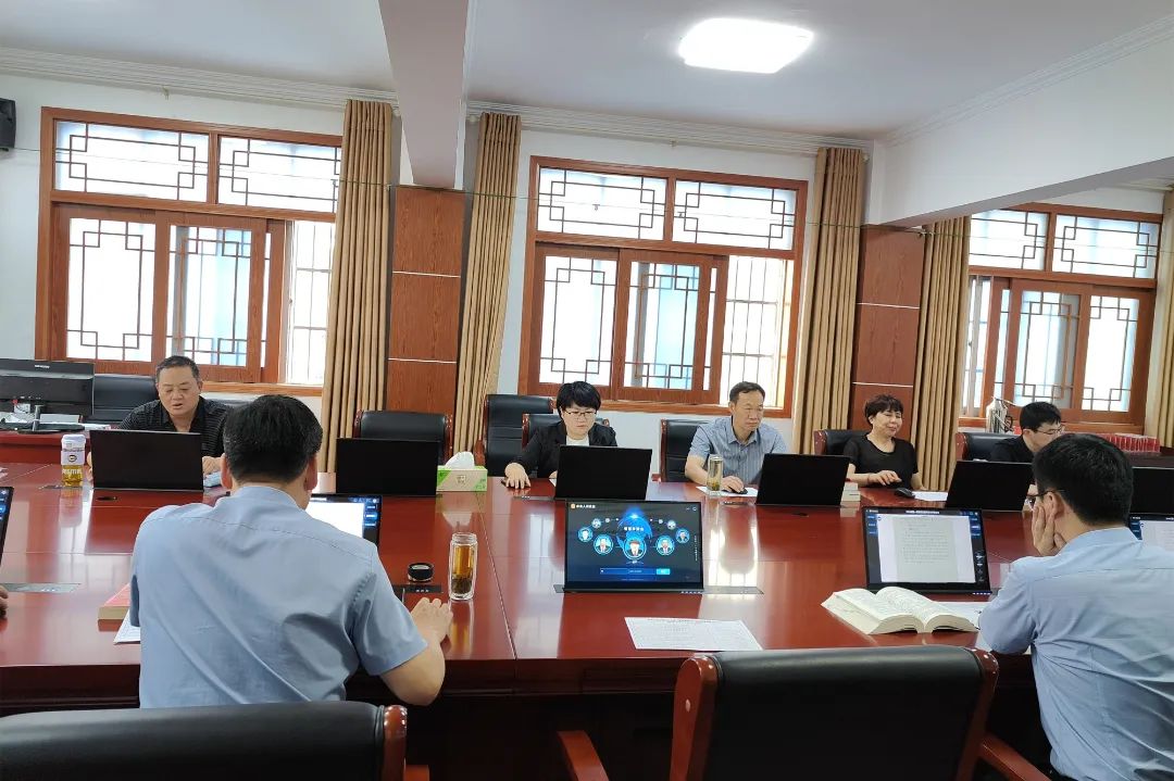 案件质效提升年丨息县法院开展2024年第一季度发改案件集中评查会