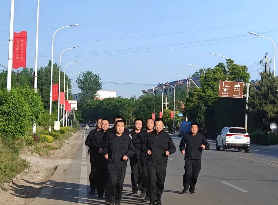 【第24011期】榆社县人民法院司法警察大队 开展实战化提升训练