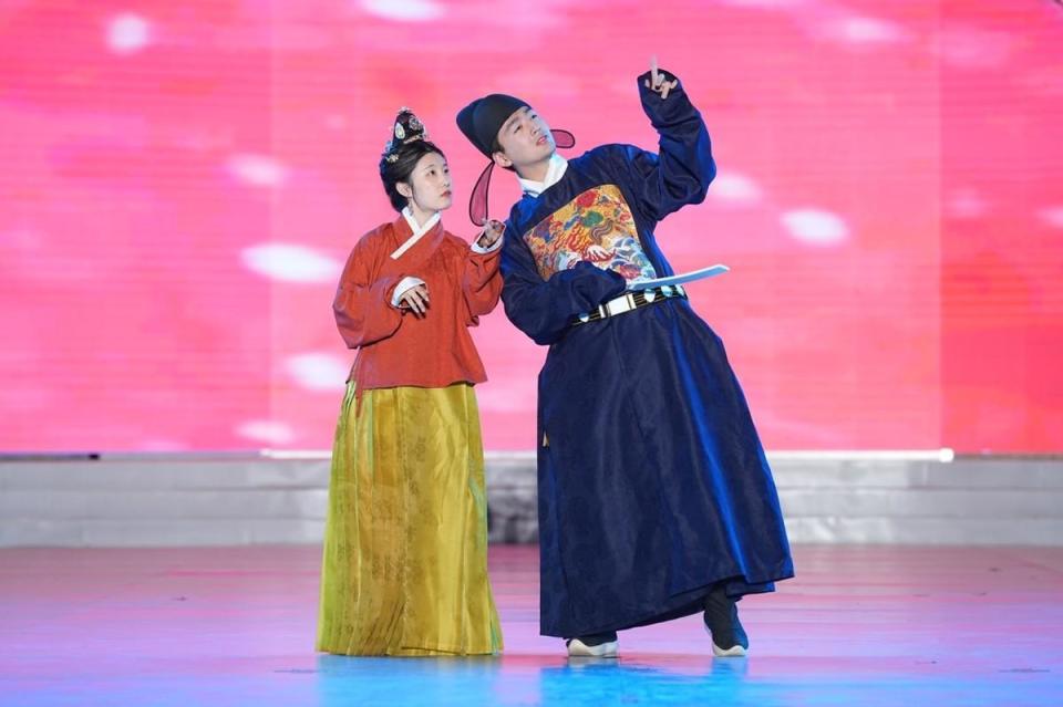 "艺动青春·吉星闪耀"吉林省首届大学生广场演出季——汉服专场